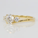 Round Brilliant Cut Lab Grown Diamond Engagement Ring
