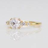Alba Setting Lab Grown Engagement Ring