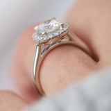 Round Brilliant Cut Lab-Grown Diamond Engagement Ring