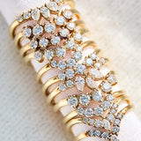 18ct yellow gold diamond wedding bands