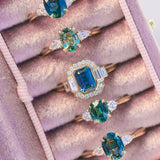 sapphire engagement rings with diamond side stones