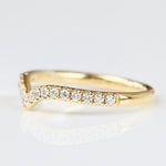 Yellow Gold Diamond Wedding Ring Women 