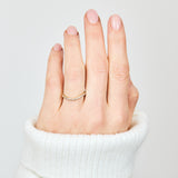 18ct yellow gold diamond wedding ring women