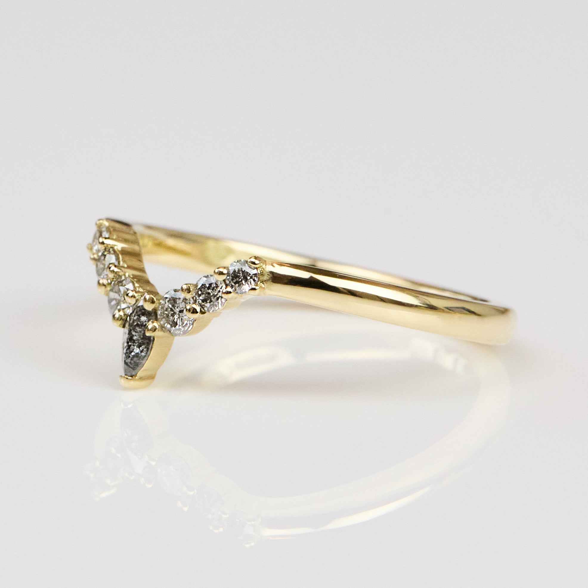 The Sofia Diamond Wedding Band