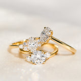 diamond engagement rings in yellow gold