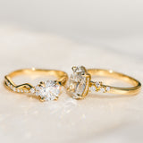 timeless yellow gold diamond rings uk