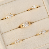 yellow gold diamond engagement rings