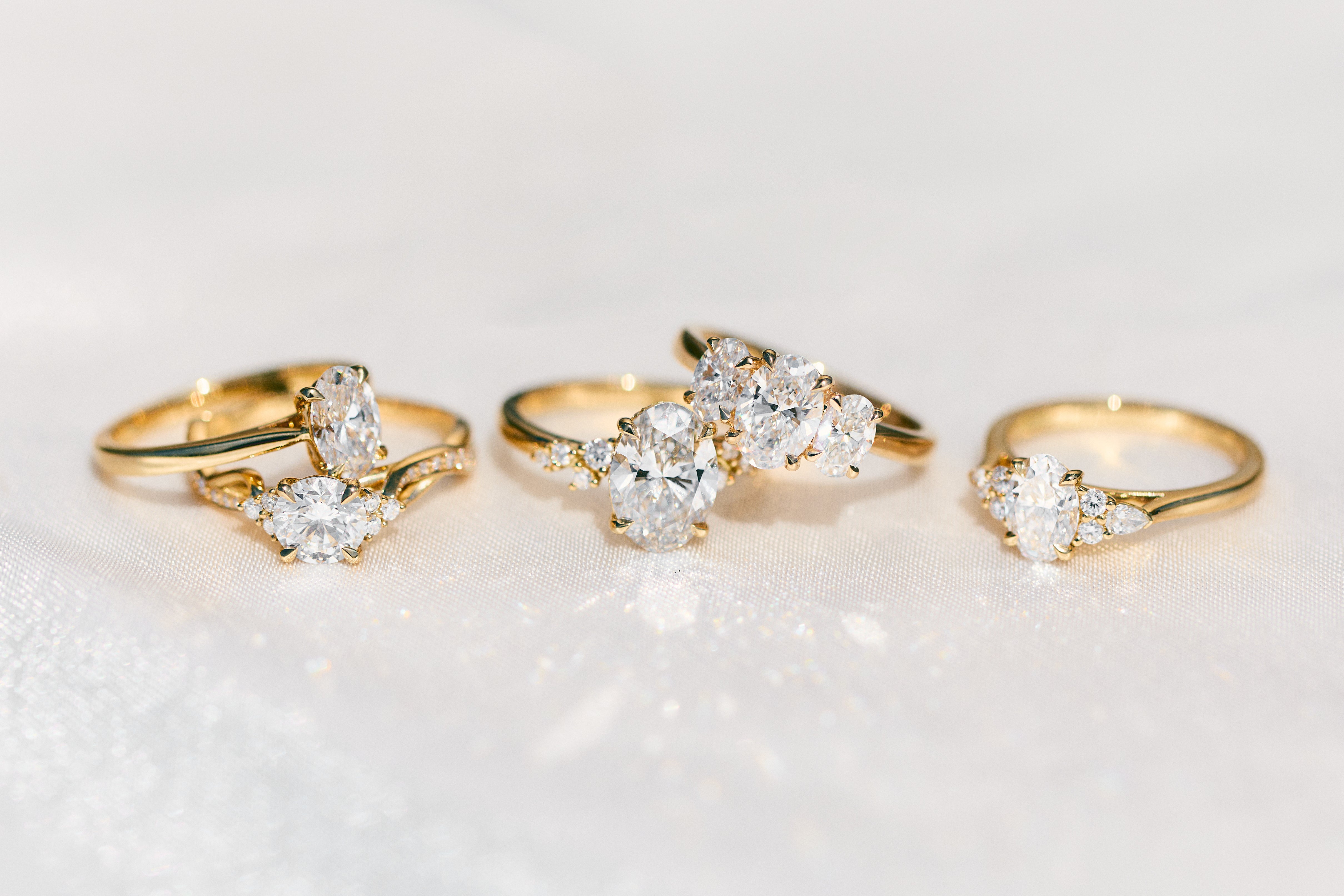 unique diamond engagement rings 
