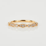 18ct yellow gold diamond wedding ring women