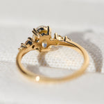 18ct Yellow Gold Oval Lab Grown Diamond Engagement Ring