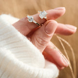 yellow gold lab grown diamond engagement rings