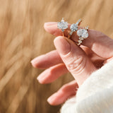 yellow gold lab grown diamond engagement rings