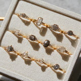 yellow gold diamond rings 