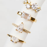 Lab-grown diamond engagement rings