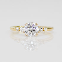 Alba Setting Lab Grown Engagement Ring