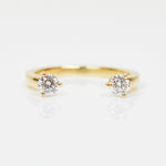 18ct yellow gold diamond wedding ring women