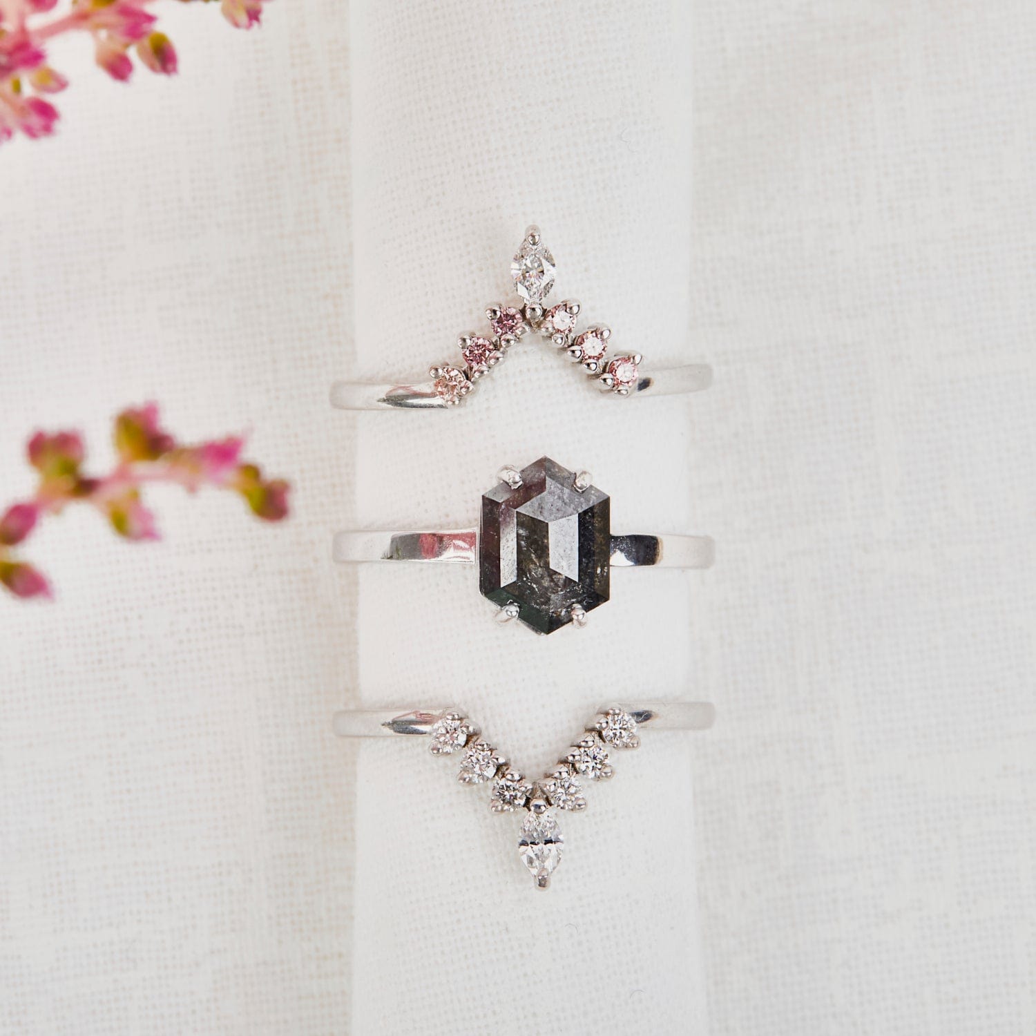 Platinum diamond wedding ring women