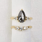 18ct yellow gold diamond wedding ring women