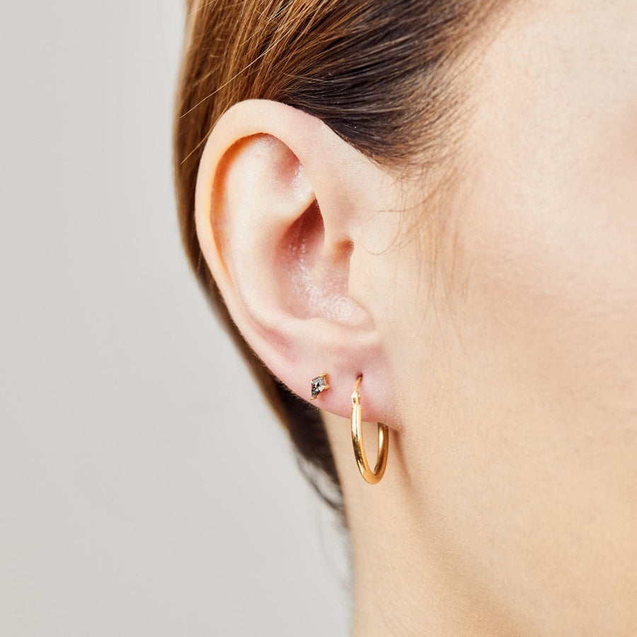 Sophia Perez Jewellery Earrings 0.18ct Salt & Pepper Kite Shape Diamond Stud Earrings