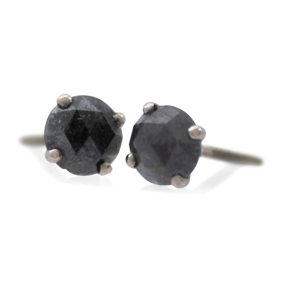 Sophia Perez Jewellery Earrings Black Diamond Studs
