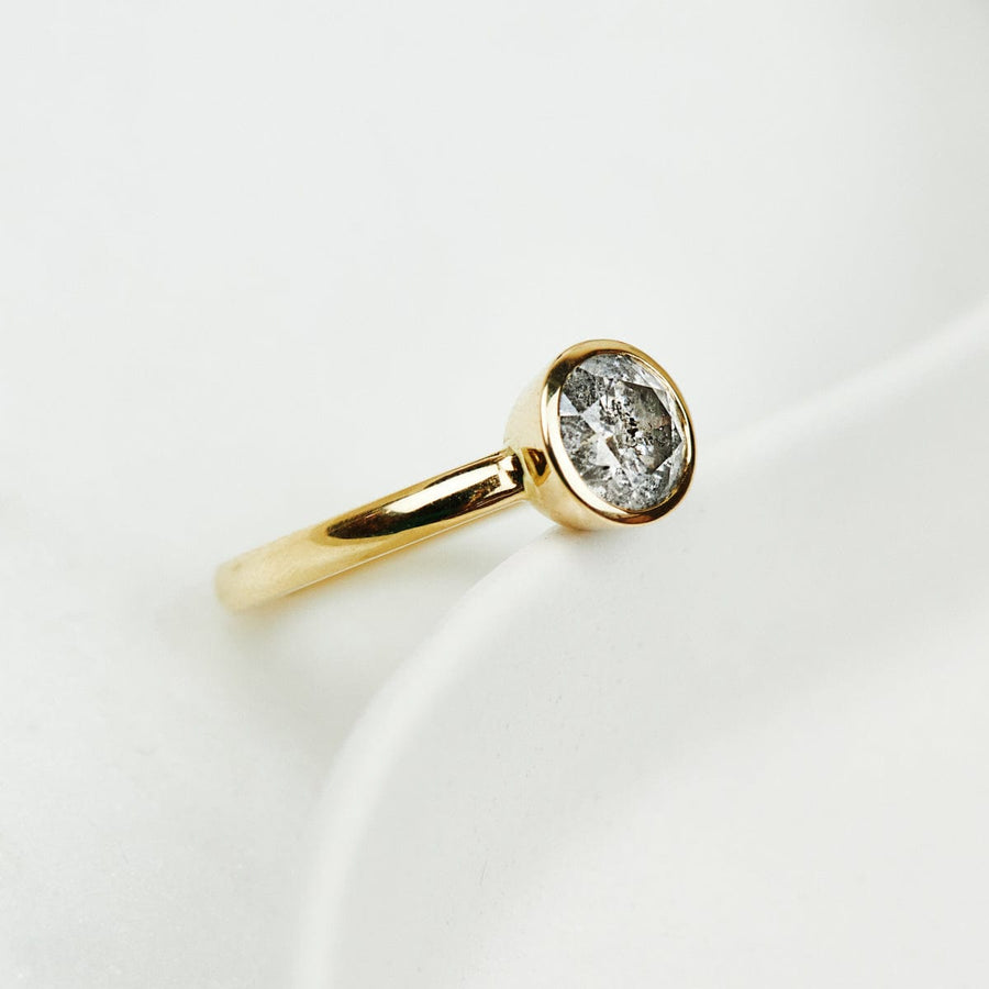 Sophia Perez Jewellery Engagement Ring 2.80ct Icy Grey Round Diamond Ring, Juno Setting