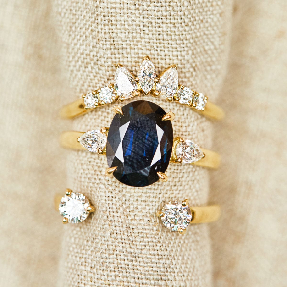 Sapphire engagement rings UK