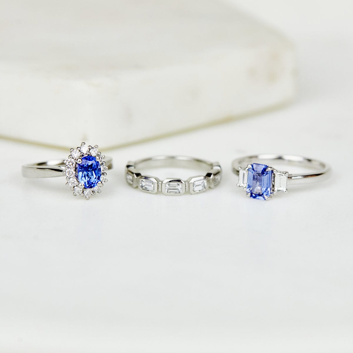 Sapphire engagement rings UK