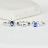 Sapphire engagement rings UK