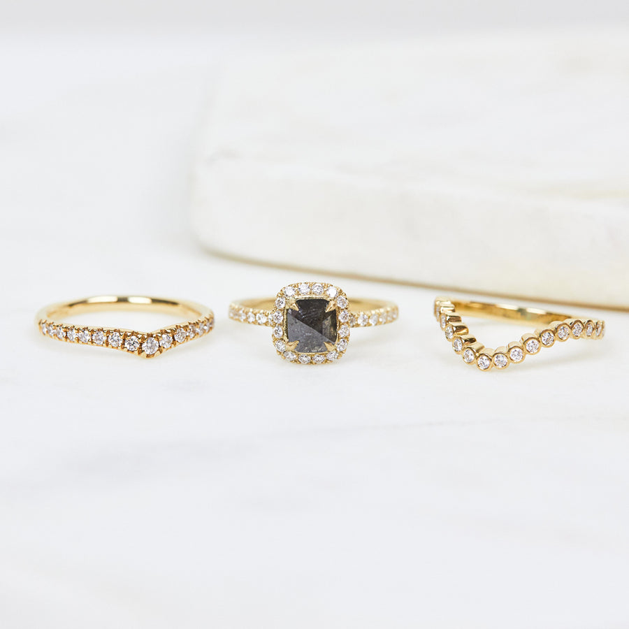 Sophia Perez Jewellery Engagement Ring Diamond Halo Engagement Ring