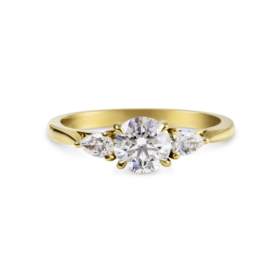 Sophia Perez Jewellery Engagement Ring Diamond Trilogy Engagement Ring