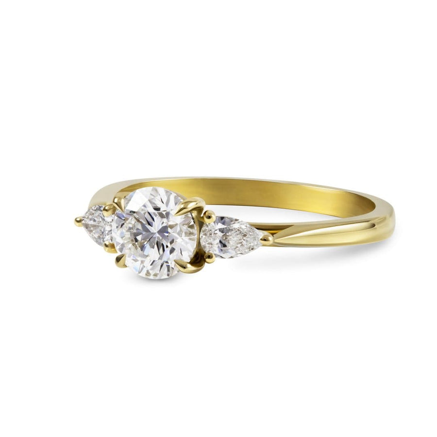 Sophia Perez Jewellery Engagement Ring Diamond Trilogy Engagement Ring