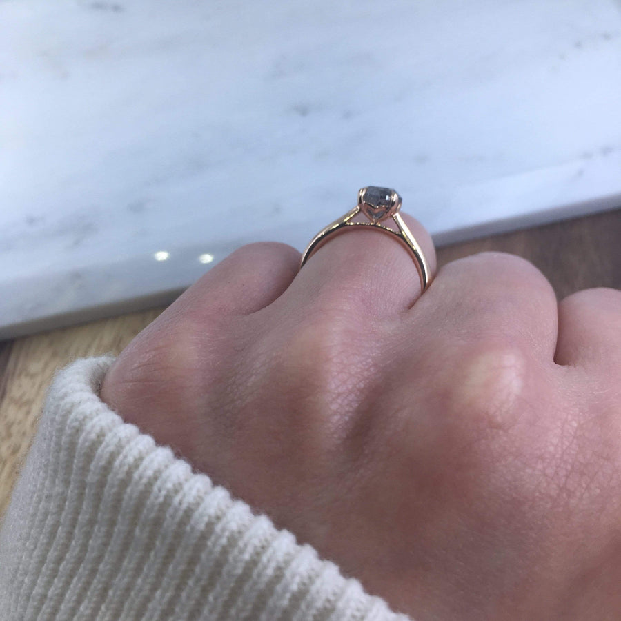 Sophia Perez Jewellery Engagement Ring Icy Grey Diamond Ring