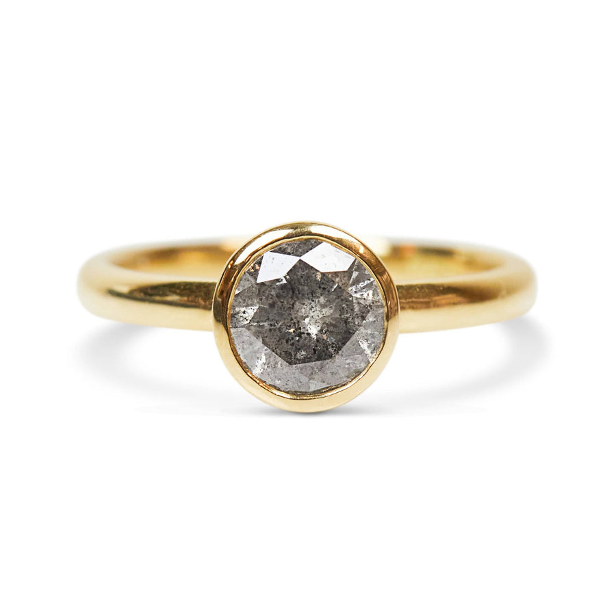 Sophia Perez Jewellery Engagement Ring Icy Grey Round Diamond Ring