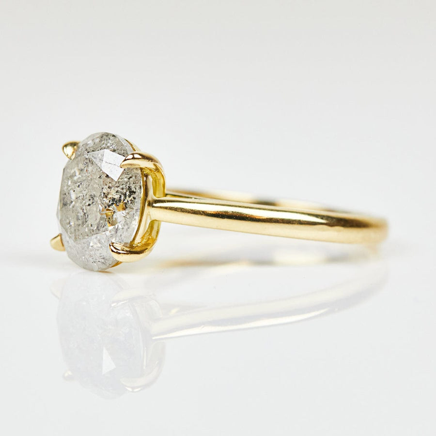 Sophia Perez Jewellery Engagement Ring Icy Oval Juno Ring