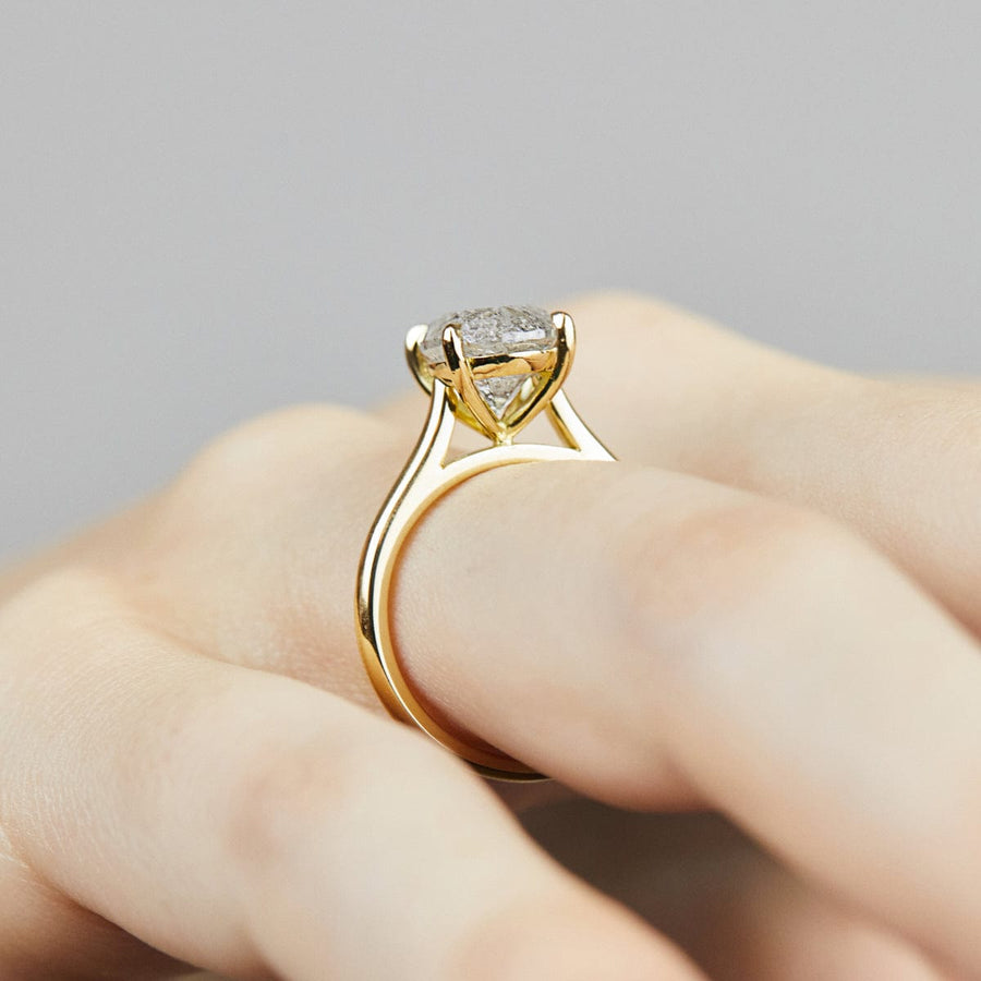 Sophia Perez Jewellery Engagement Ring Icy Oval Juno Ring