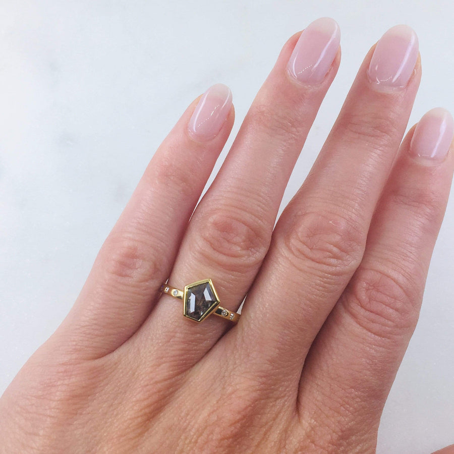 Sophia Perez Jewellery Engagement Ring Kite Diamond Multi-Stone Ring