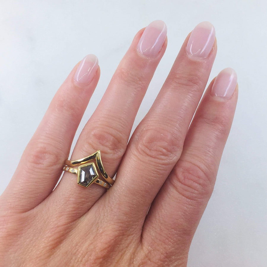 Sophia Perez Jewellery Engagement Ring Kite Diamond Multi-Stone Ring