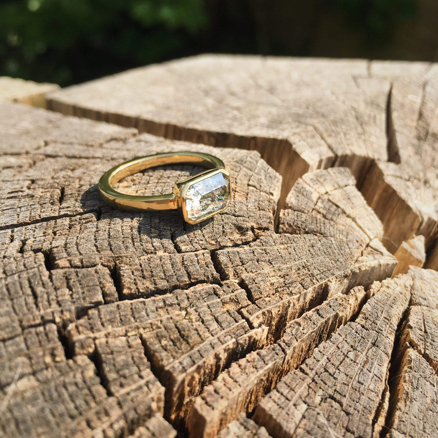 Sophia Perez Jewellery Engagement Ring Peppered Diamond Ring