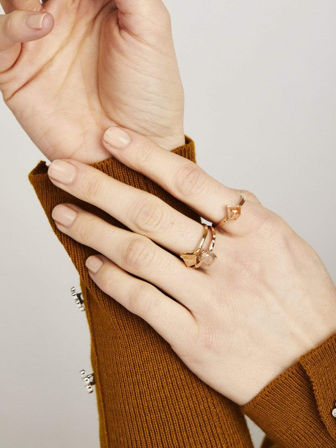 Sophia Perez Jewellery Engagement Ring Pink Kite Diamond Ring