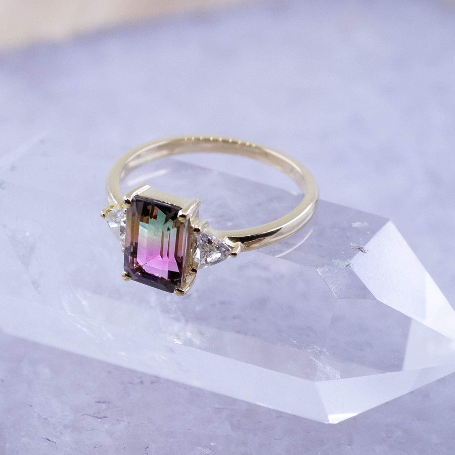 Sophia Perez Jewellery Engagement Ring Watermelon Trilogy Ring