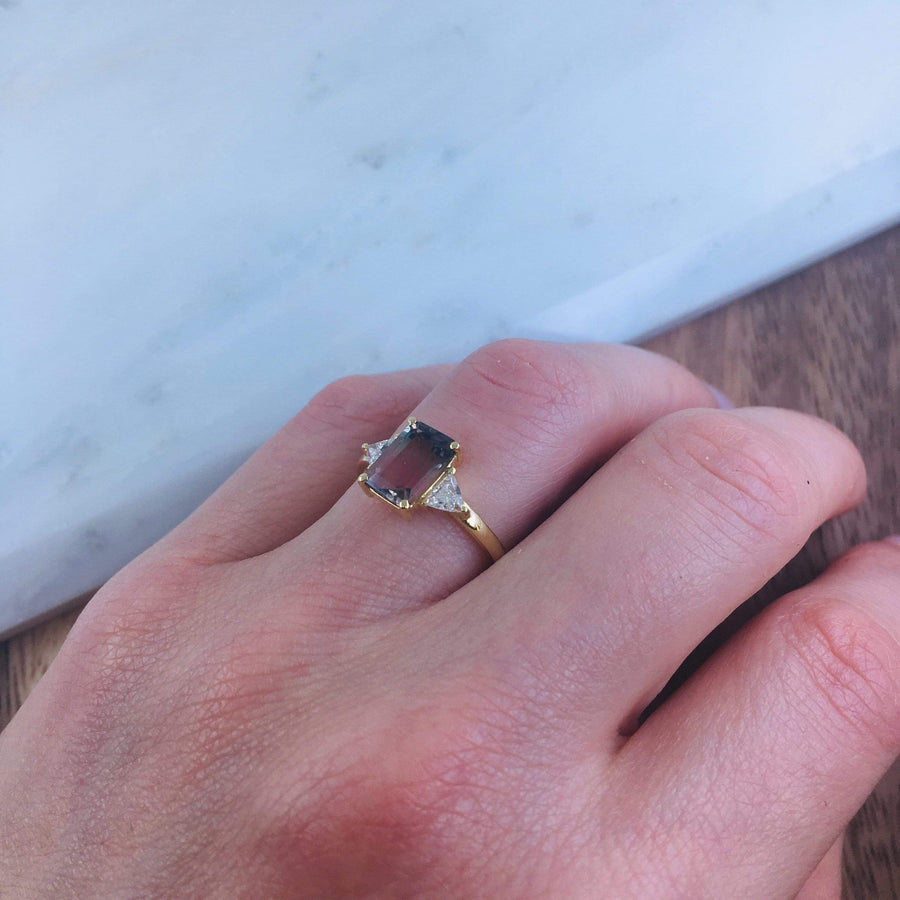 Sophia Perez Jewellery Engagement Ring Watermelon Trilogy Ring
