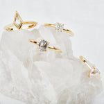 Sophia Perez Jewellery Rings 0.62ct Round Grey Diamond Juno Ring