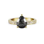 Sophia Perez Jewellery Rings Black Diamond Pave Ring