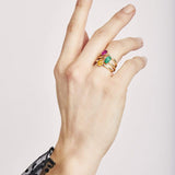 Sophia Perez Jewellery Rings Emerald Gold Ring