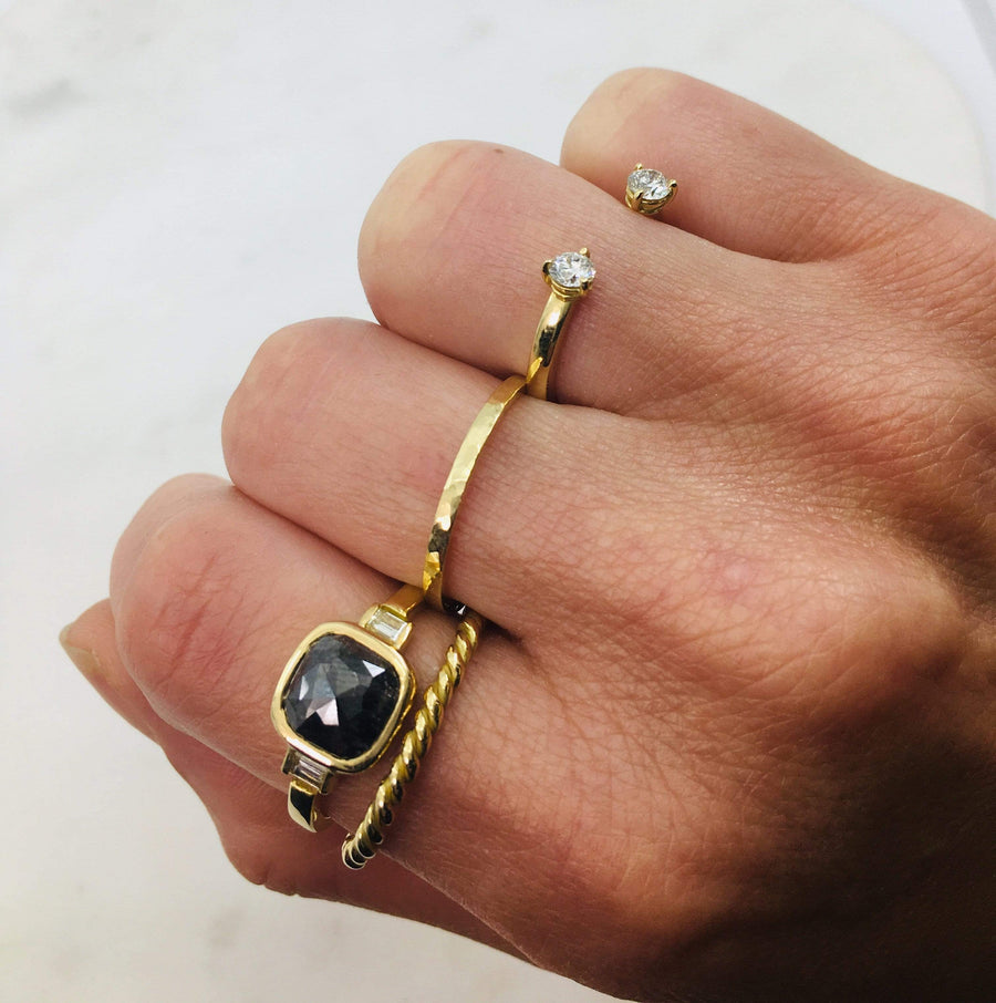 Sophia Perez Jewellery Rings Hand-made Twist Ring