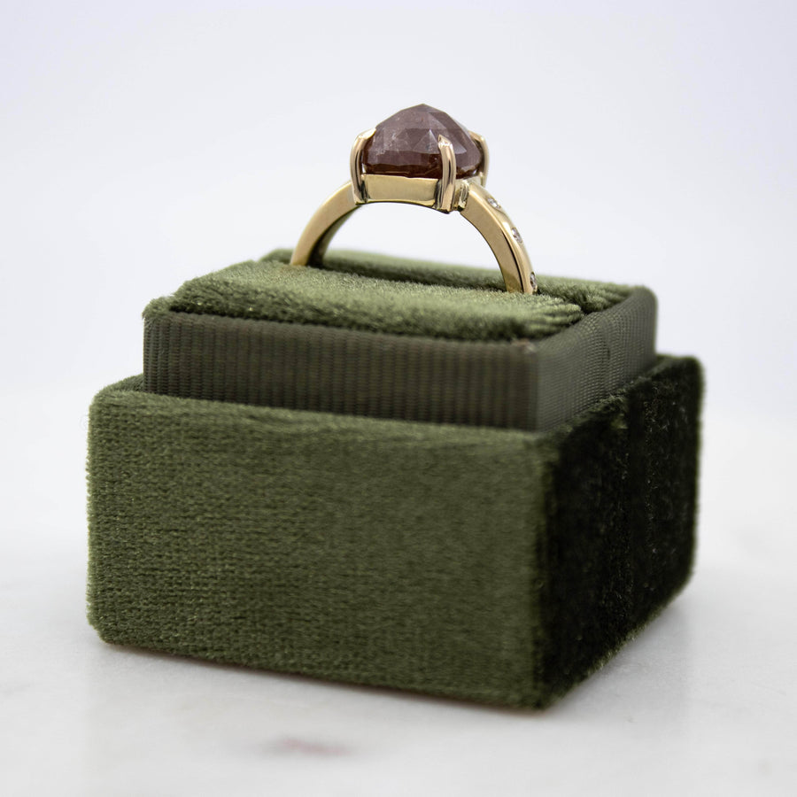 Sophia Perez Jewellery Rings Rustic Brown Diamond Ring