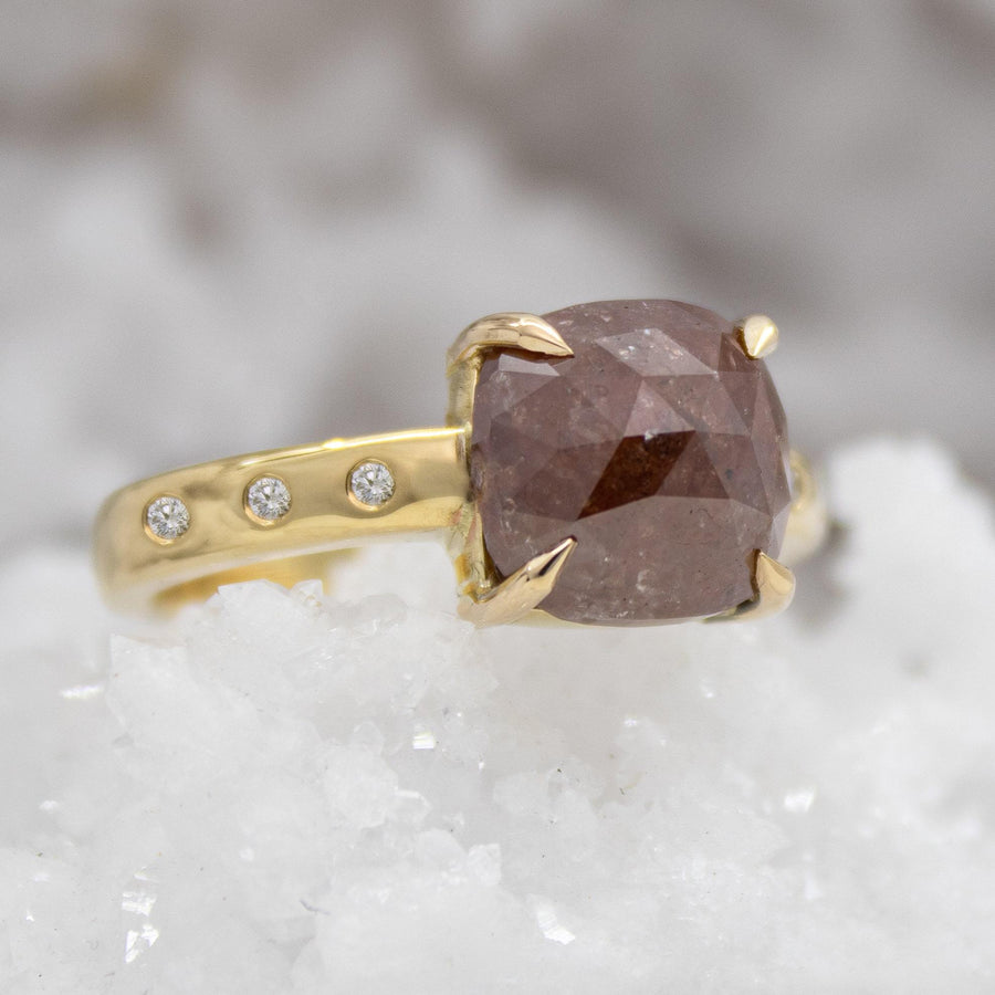 Sophia Perez Jewellery Rings Rustic Brown Diamond Ring