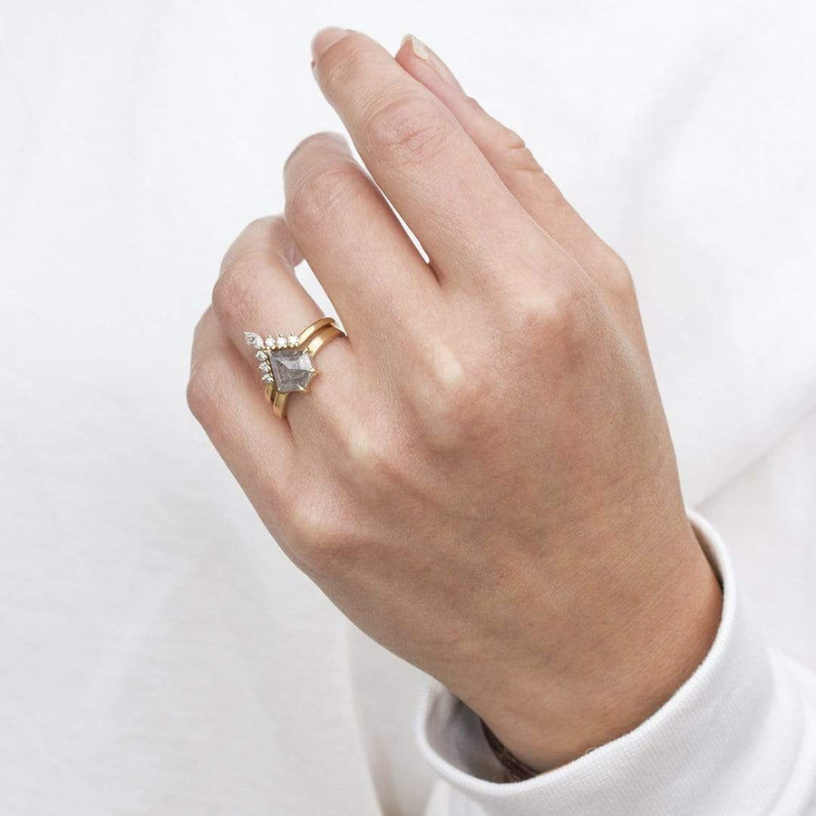 Sophia Perez Jewellery Wedding Rings Diamond Peak Ring