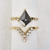 18ct yellow gold diamond wedding ring women