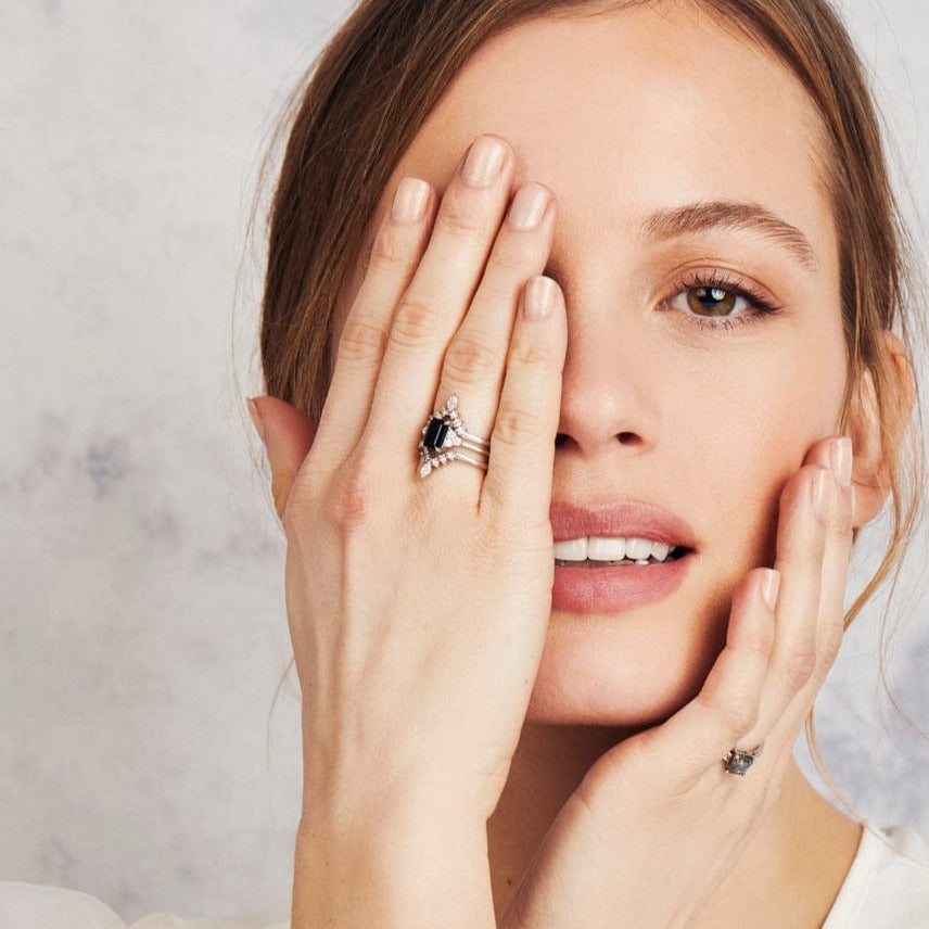 Sophia Perez Jewellery Wedding Rings The Aura Diamond Wedding Ring